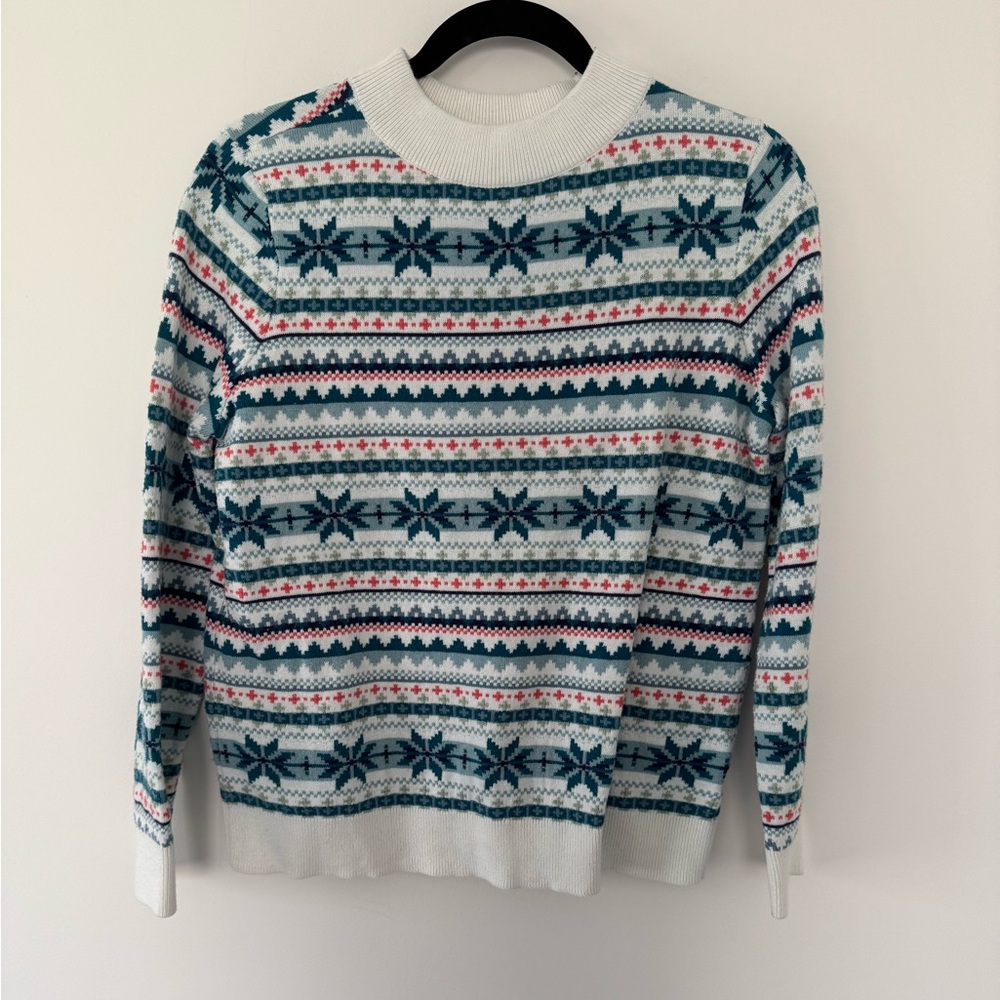 Talbots Petite Mockneck Sweater, Small